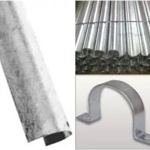 Galvanized Steel U Guard 30 mm OD